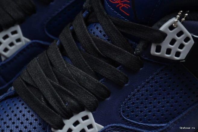 Jordan CQ9597-401 Air Black 4 Red Loyal WNTR Habanero Blue 0329